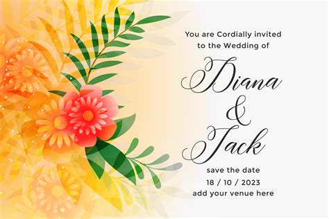 wedding card designs free download